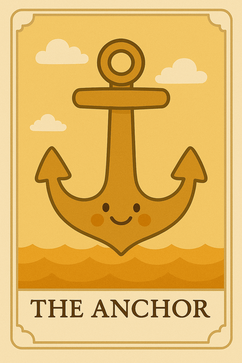 Lá bài Lenormand Mỏ Neo (Anchor) - Lá số 35