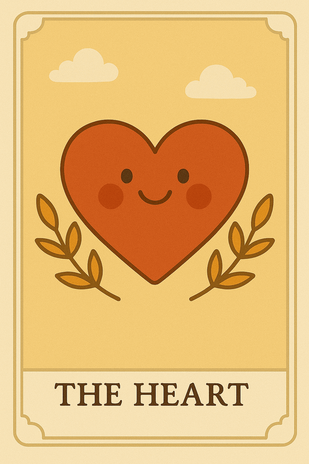 Lá bài Lenormand Heart - Trái Tim