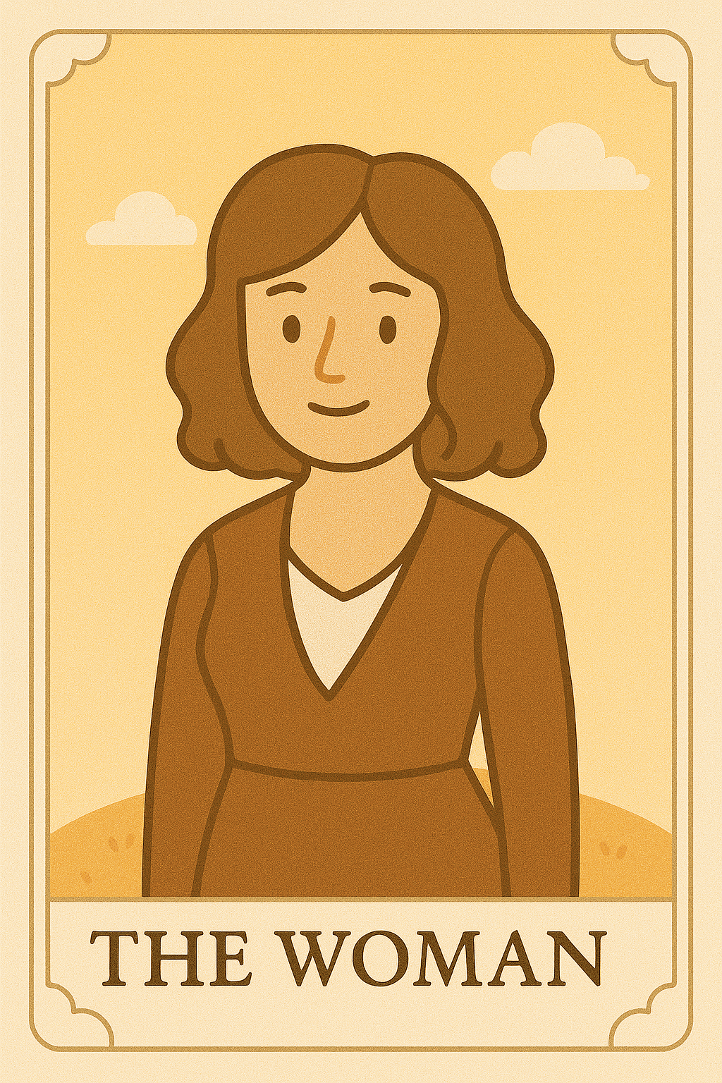 Lá bài Lenormand Woman - Người Phụ Nữ